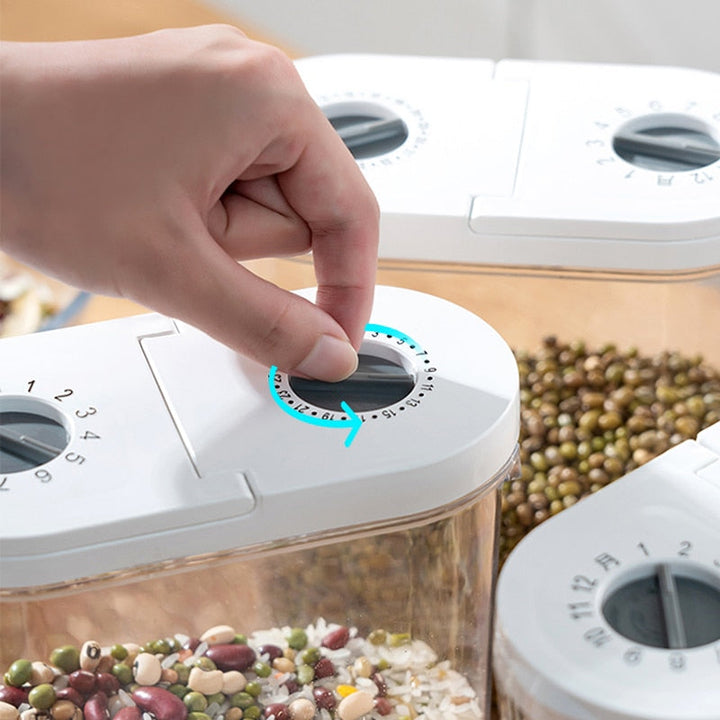 Lisslune | Smart Multi-Grain Storage Container