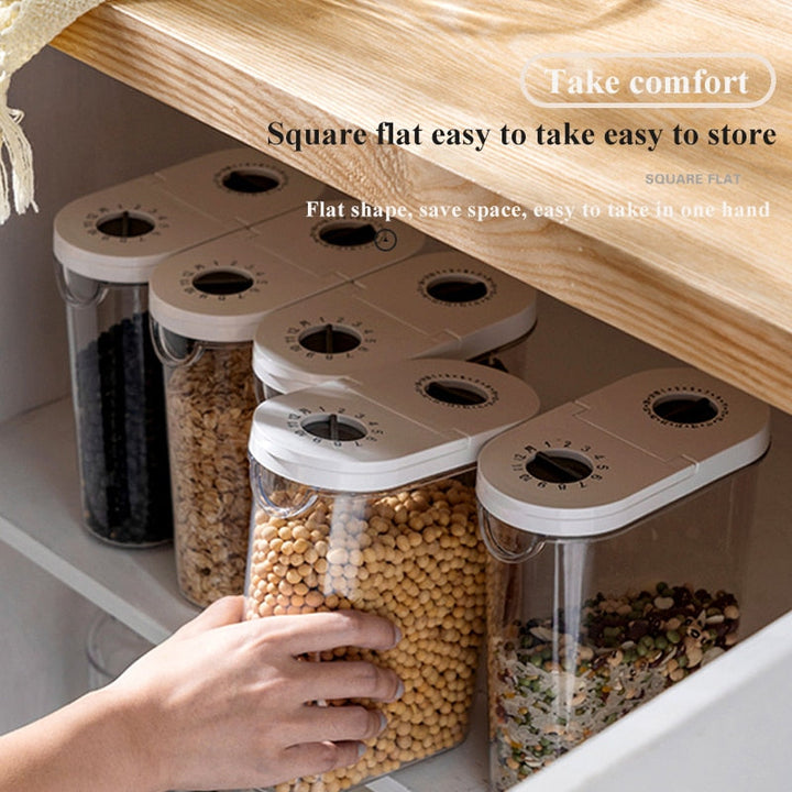 Lisslune | Smart Multi-Grain Storage Container