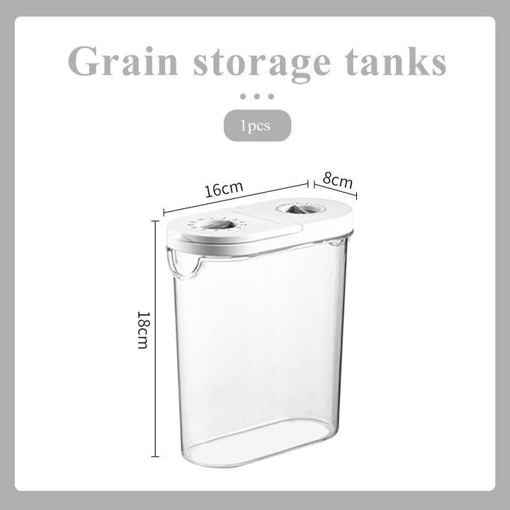 Lisslune | Smart Multi-Grain Storage Container