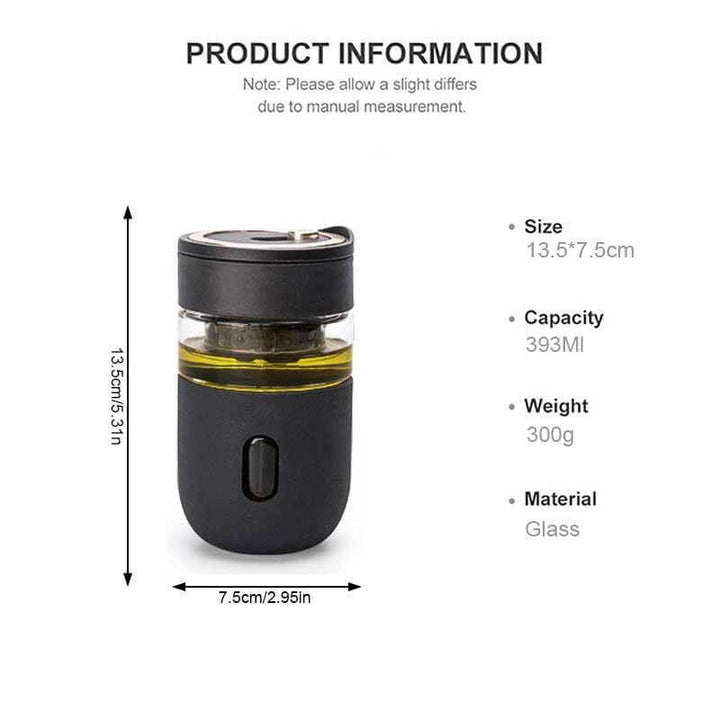 Lisslune | Elegant Japanese Style Portable Tea Infuser