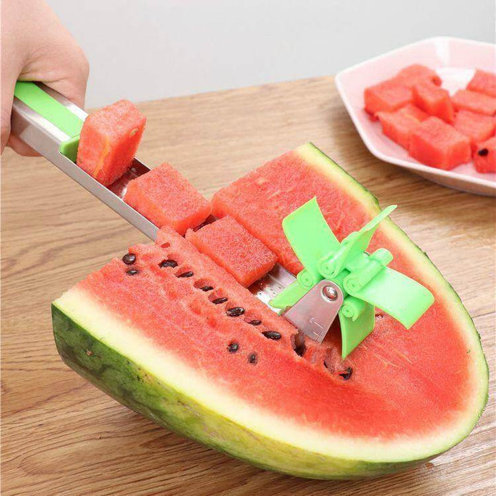 Lisslune | Windmill Stainless Steel Easy Watermelon Slicer
