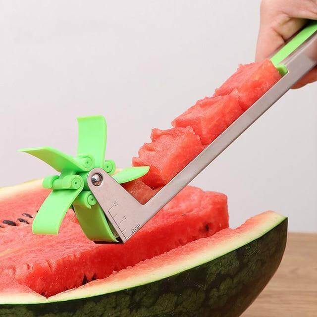 Lisslune | Windmill Stainless Steel Easy Watermelon Slicer
