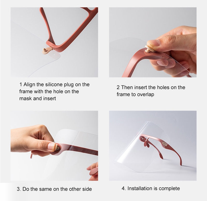 Lisslune | Anti-Fog Transparent Cooking Face Protector