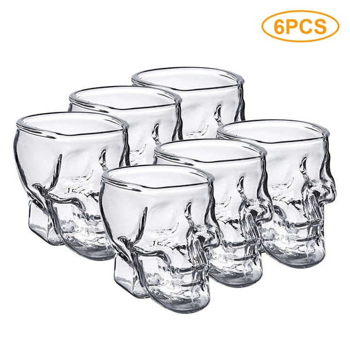 Lisslune | 3D Transparent Skull Crystal Mug