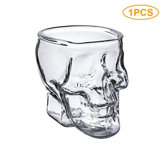 Lisslune | 3D Transparent Skull Crystal Mug