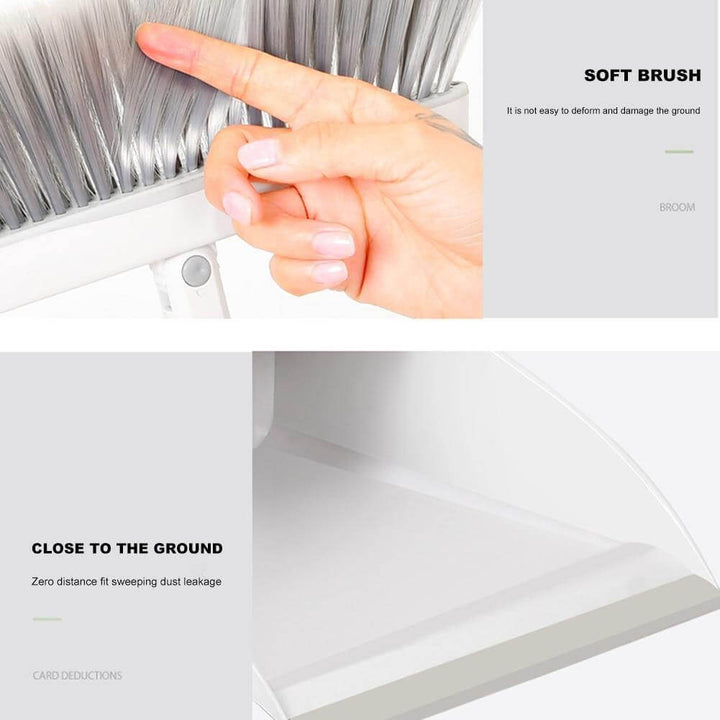 Lisslune | Detachable Foldable Dustpan Cleaning Set