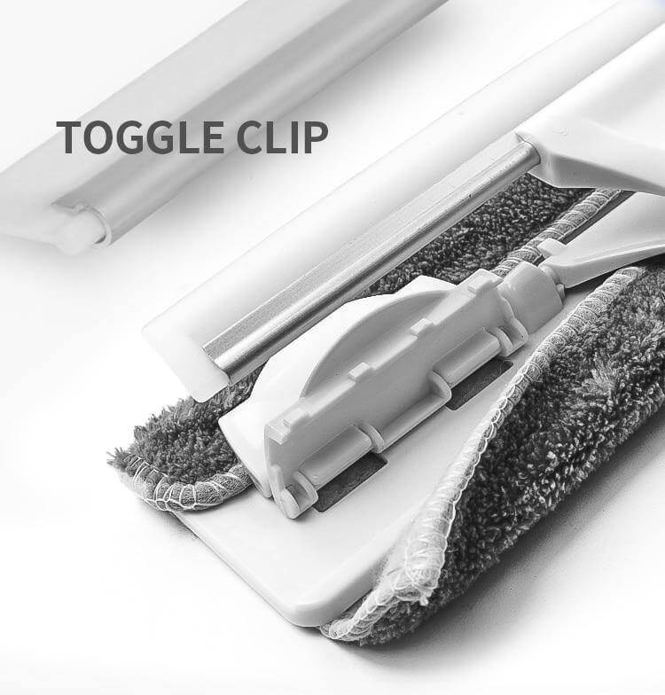 Lisslune | Long Handle Rotating Easy Window Cleaner Mop
