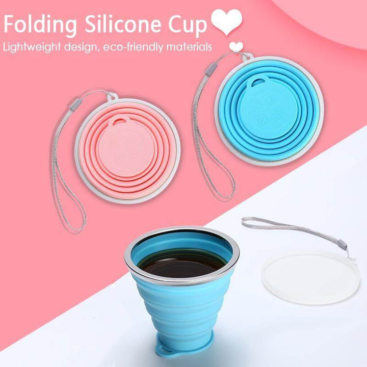 Lisslune | Foldable Easy Silicone Travel Mug