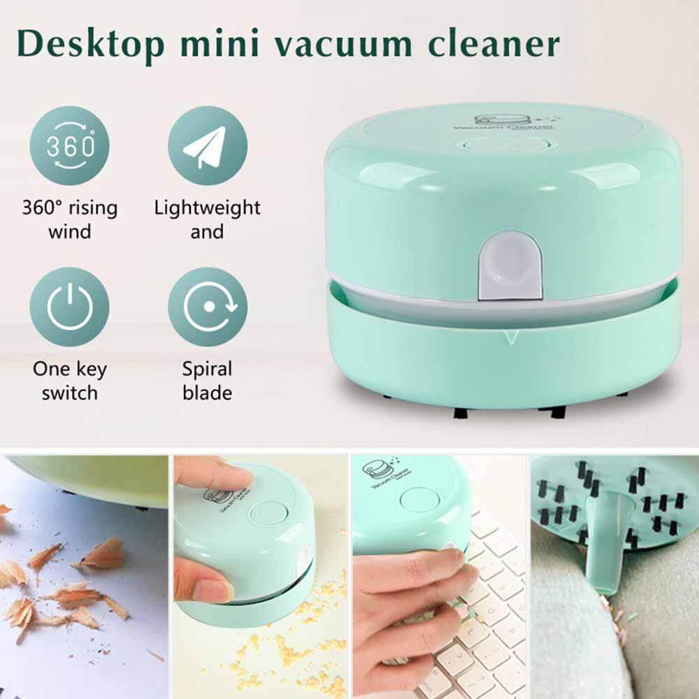Lisslune | Portable Mini Desk Vacuum Cleaner
