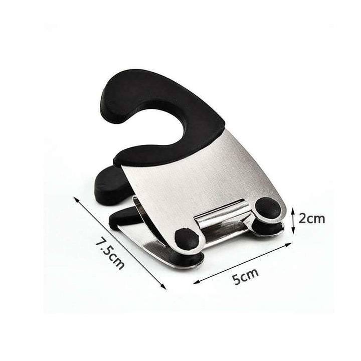 Lisslune | Stainless Steel Pot Side Clip Spoon Holder