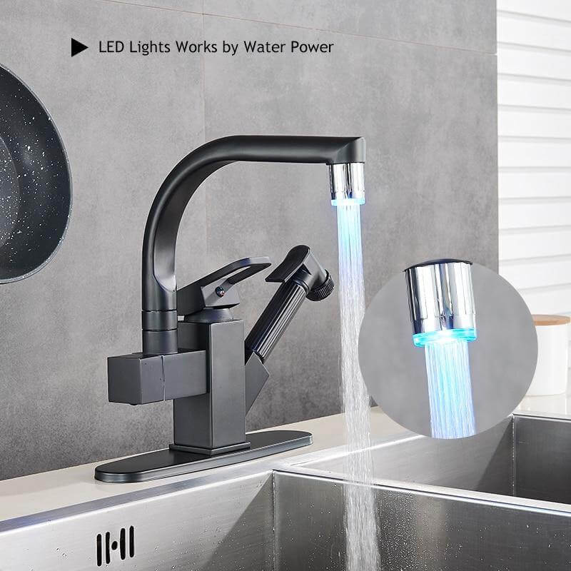 Lisslune | 2in1 Elegant 360 Rotating Sink Faucet