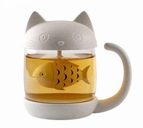 Lisslune | Cute Tea Mug Cup with Filter