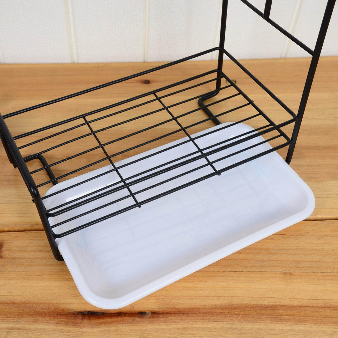 Lisslune | Iron Space Saving Kitchen Sink Drying Rack