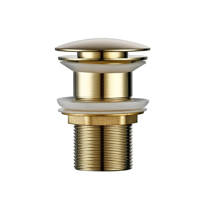 Lisslune | Polished brass sink drains