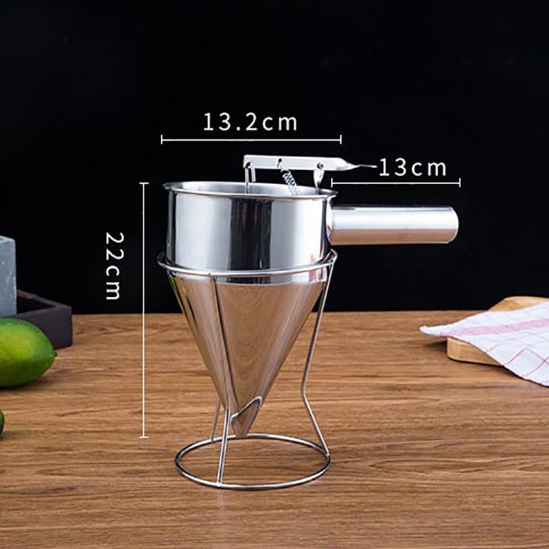 Lisslune | Stainless Steel Handheld Batter Dispenser