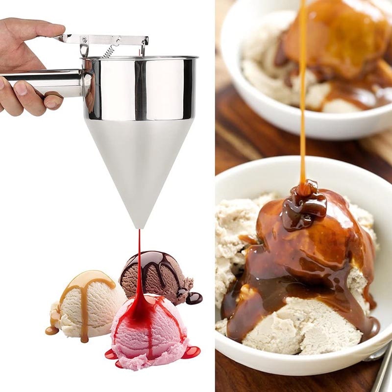 Lisslune | Stainless Steel Handheld Batter Dispenser