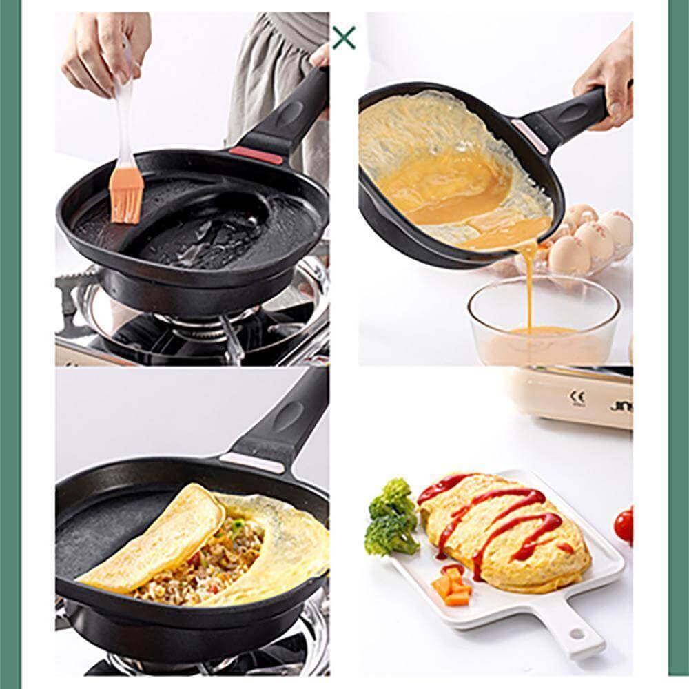 Lisslune | Japanese Omurice Style Non-Stick Pan