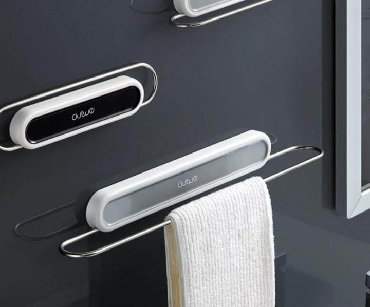 Lisslune | Stainless Steel Wall-Mounted Foldable Towel Hanger