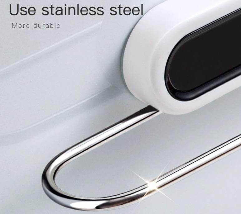 Lisslune | Stainless Steel Wall-Mounted Foldable Towel Hanger
