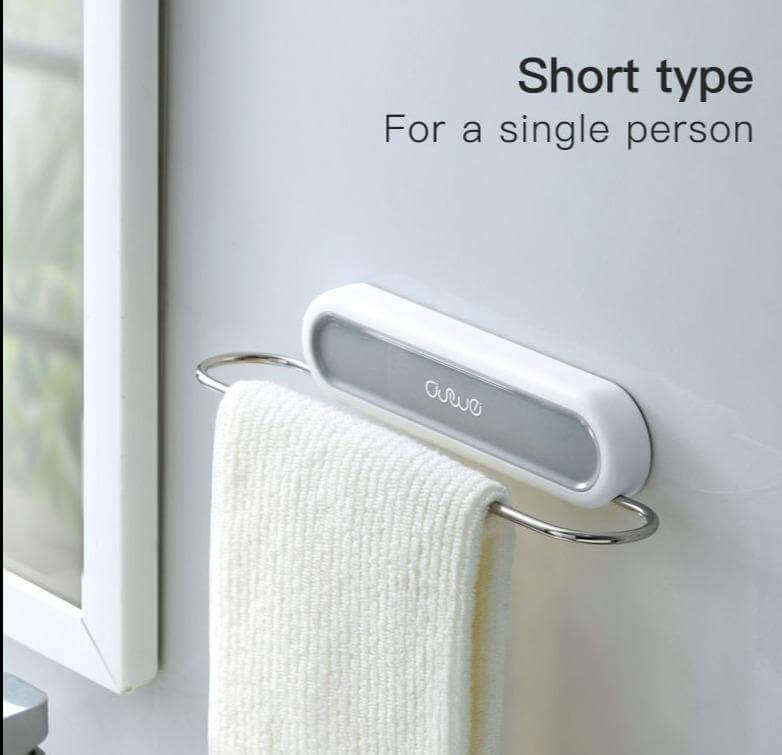 Lisslune | Stainless Steel Wall-Mounted Foldable Towel Hanger