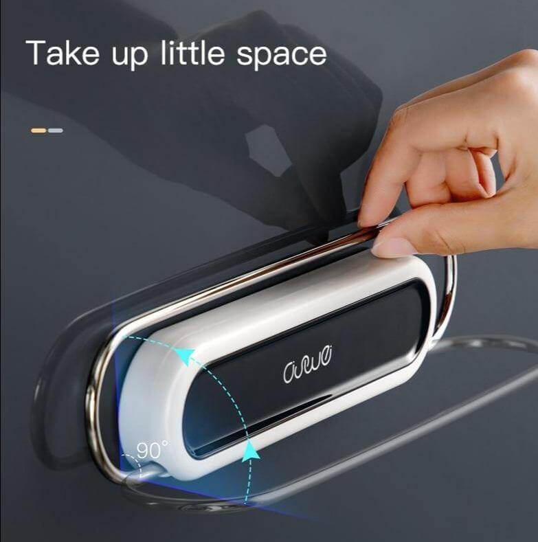 Lisslune | Stainless Steel Wall-Mounted Foldable Towel Hanger