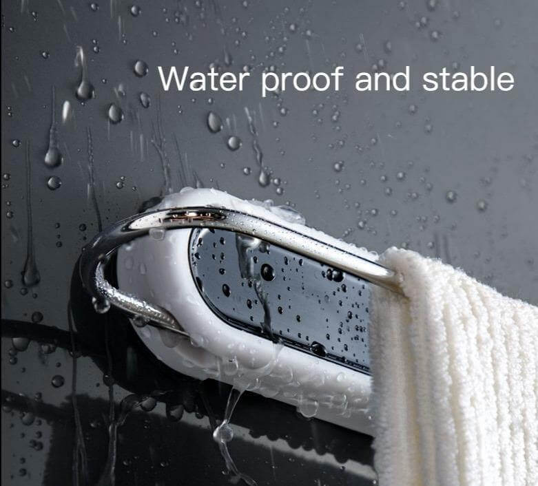 Lisslune | Stainless Steel Wall-Mounted Foldable Towel Hanger
