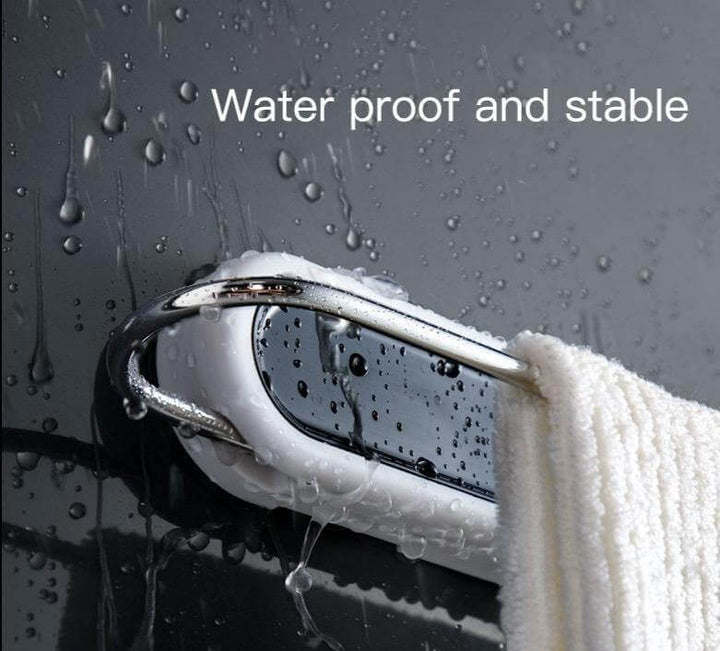 Lisslune | Stainless Steel Wall-Mounted Foldable Towel Hanger