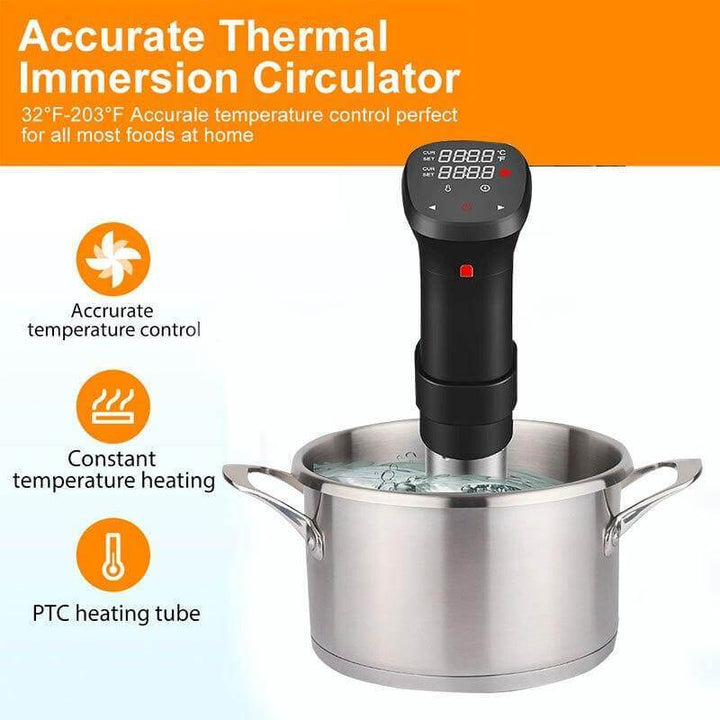 Lisslune | Sous Vide Digital Screen Temperature&Time Control