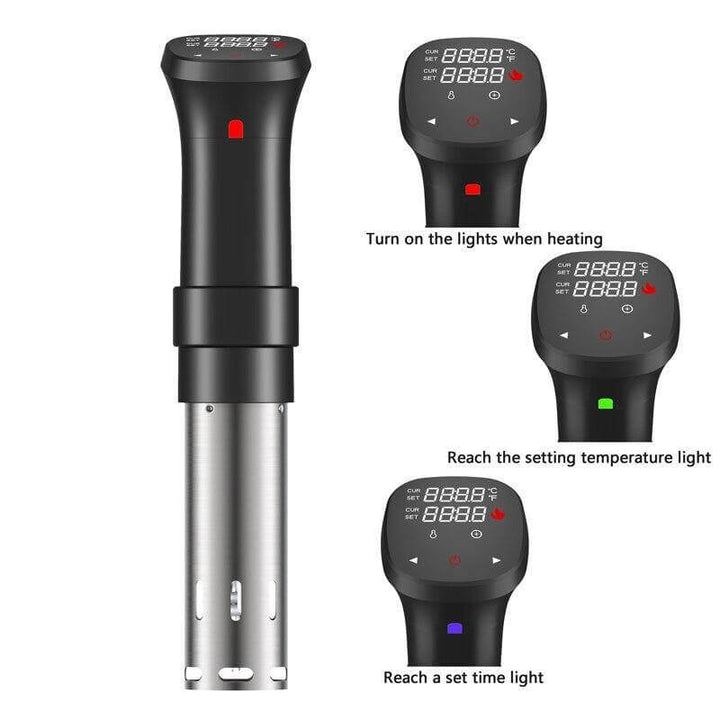 Lisslune | Sous Vide Digital Screen Temperature&Time Control
