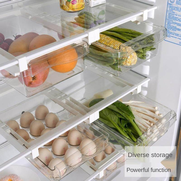 Lisslune | Fridge Organizer Under Shelf Drawer Box