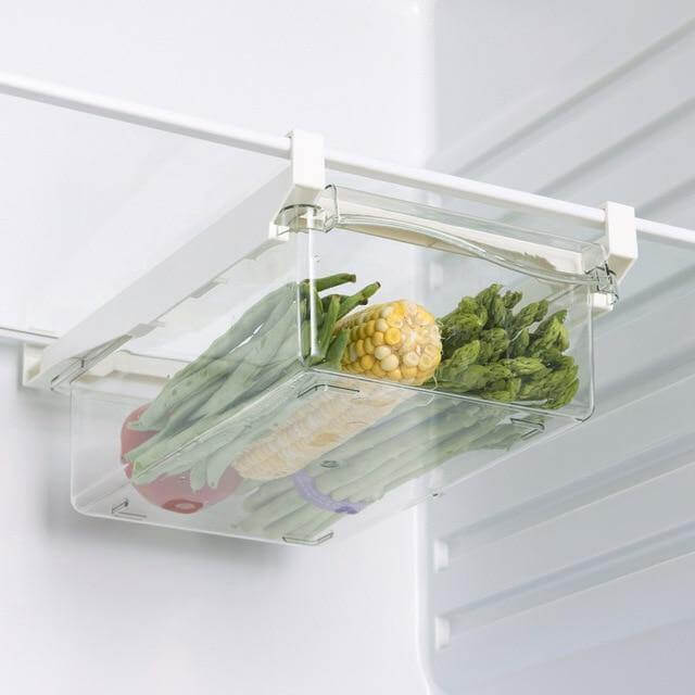 Lisslune | Fridge Organizer Under Shelf Drawer Box