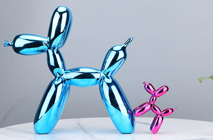 Lisslune | Nordic Resin Balloon Dog Figurines