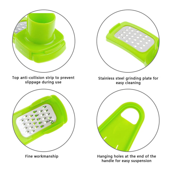 Lisslune | Mini Garlic Press Grater