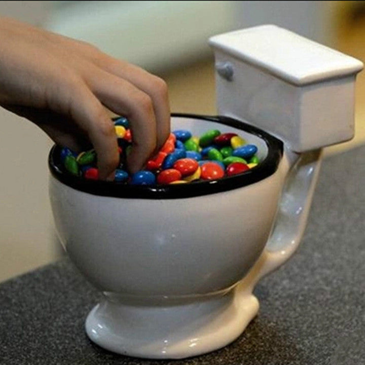 Lisslune | Toilet Ceramic Coffee Mugs with Handgrip