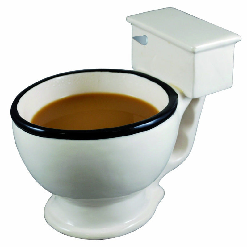Lisslune | Toilet Ceramic Coffee Mugs with Handgrip