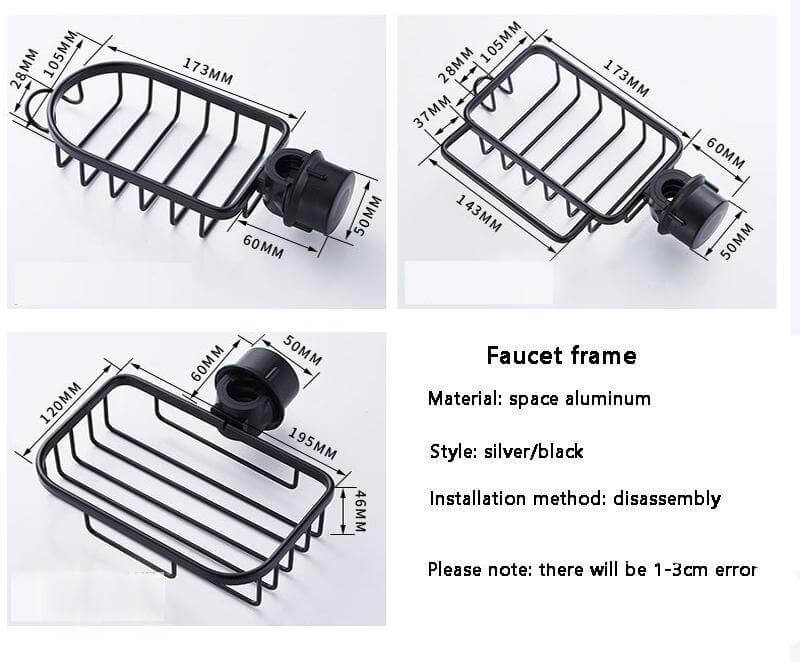 Lisslune | Kitchen Faucet Hanging Storage Rack