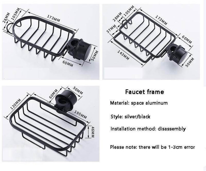 Lisslune | Kitchen Faucet Hanging Storage Rack