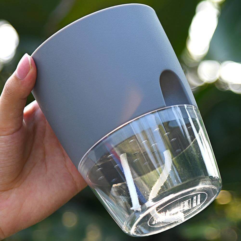 Lisslune | Self-watering Plant Pot with Water Container