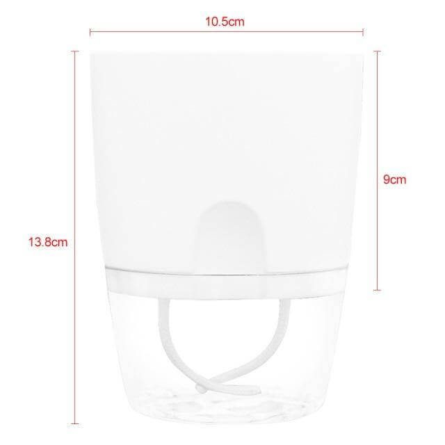 Lisslune | Self-watering Plant Pot with Water Container