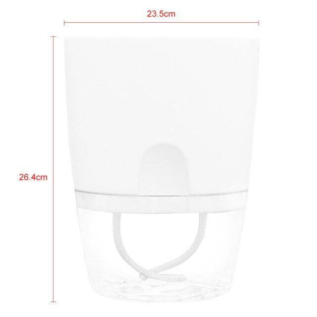 Lisslune | Self-watering Plant Pot with Water Container