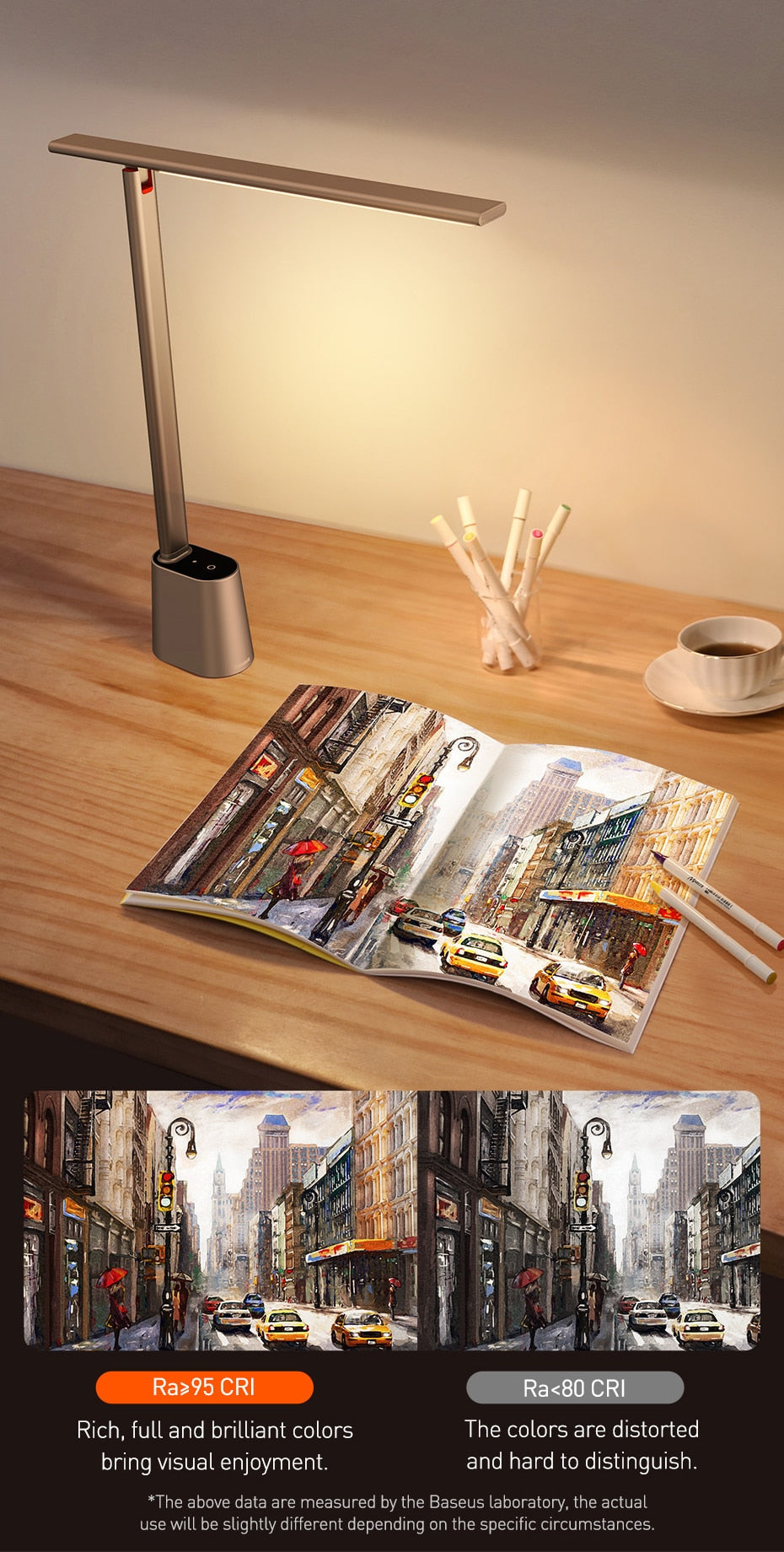 Lisslune | Elegant Eye Protect Dimmable Smart Desk Lamp