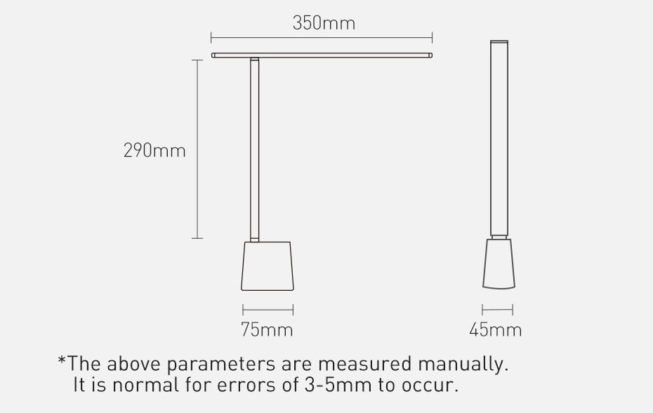 Lisslune | Elegant Eye Protect Dimmable Smart Desk Lamp