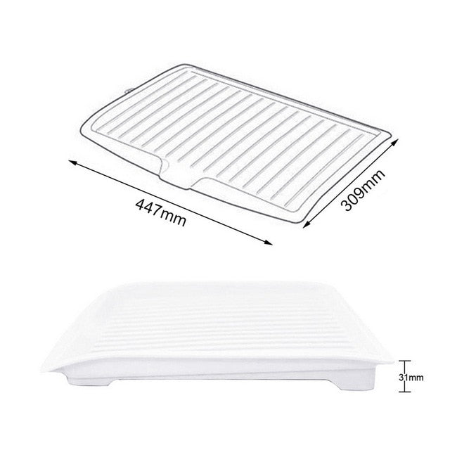 Lisslune | Simple Kitchen Dish Drainer Tray