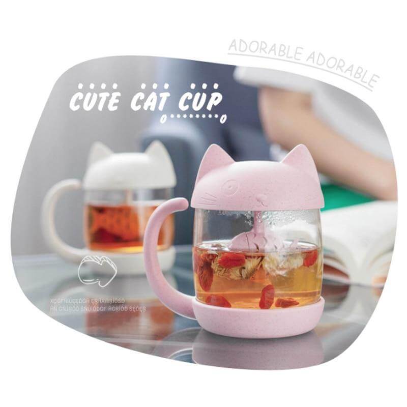 Lisslune | Cute Tea Mug Cup with Filter