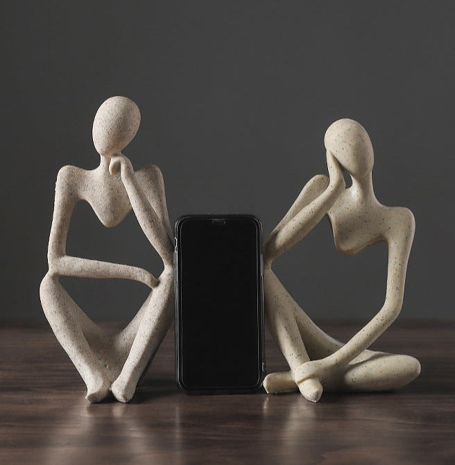 Lisslune | Nordic Abstract Unique Thinker Figurine Home Decor