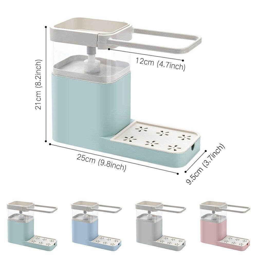 Lisslune | 3in1 Multifunctional Cleaning Soap Holder Drainboard Storage