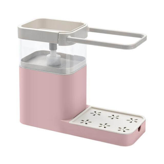 Lisslune | 3in1 Multifunctional Cleaning Soap Holder Drainboard Storage