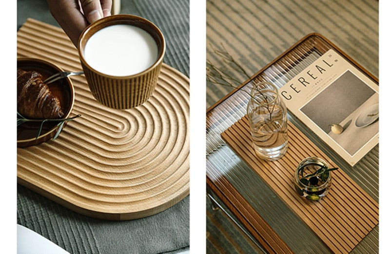 Lisslune | Wood Table Rack