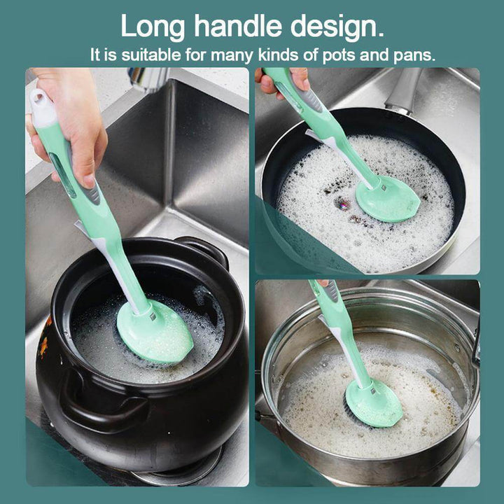 Lisslune | Multifunctional Kitchen Dish Soap Dispensing Brush
