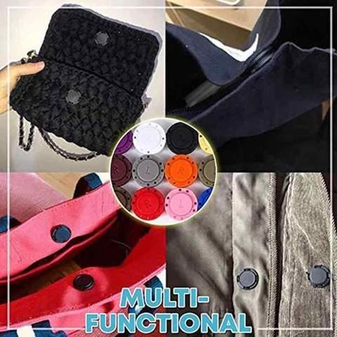 Lisslune | 5PCS High-Grade Invisible Plastic Magnet Button Set